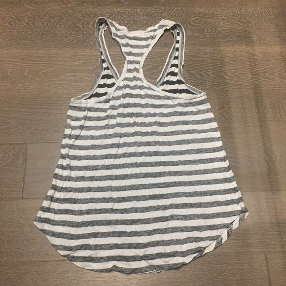 AZURE SKIES racer back stripe tank - Picture 2 of 4